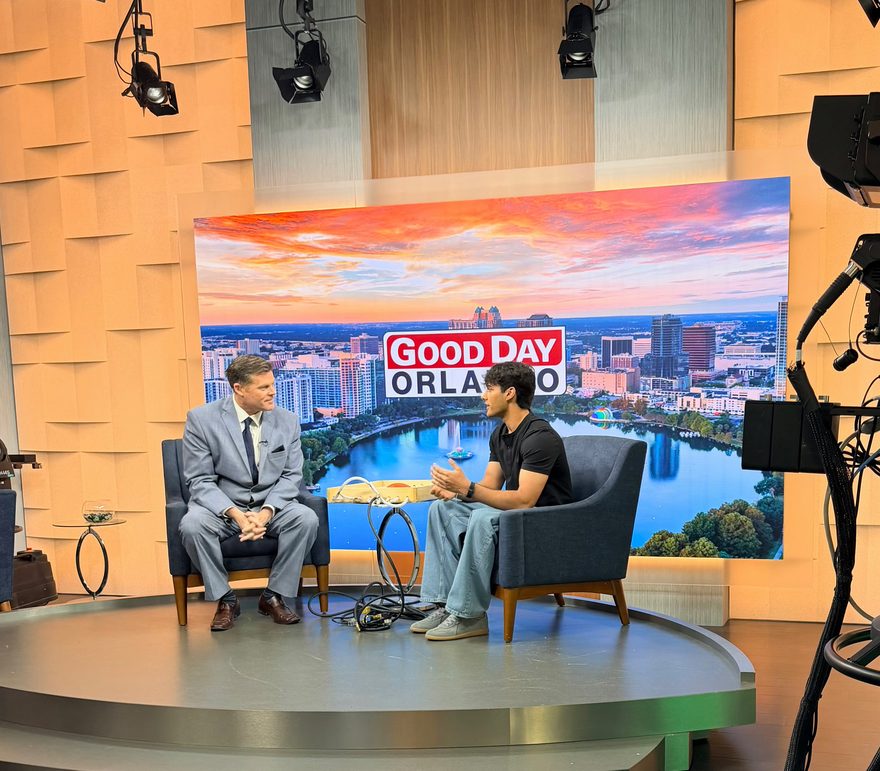 On the Good Day Orlando set