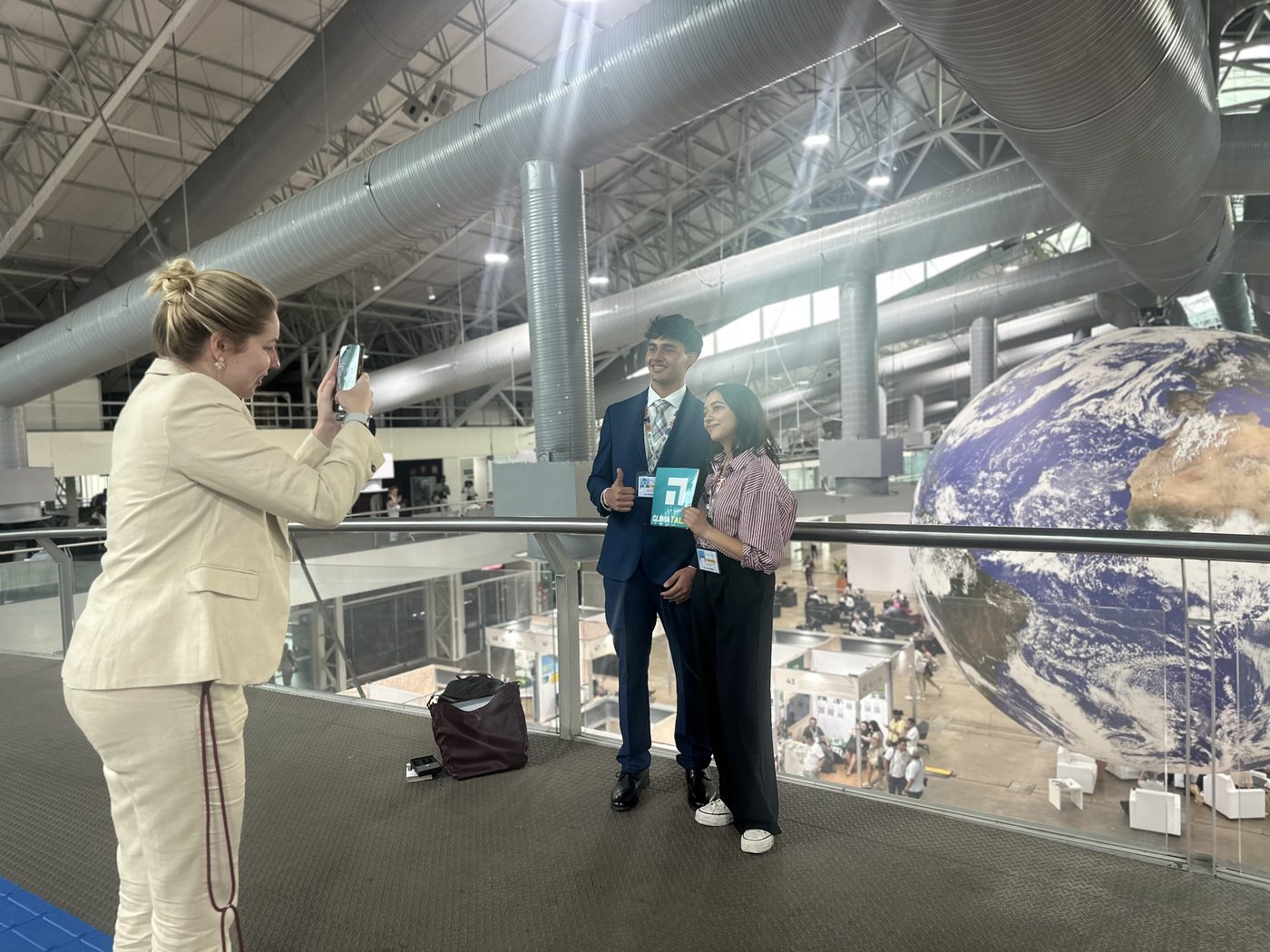 On the COP30 pavilion floor