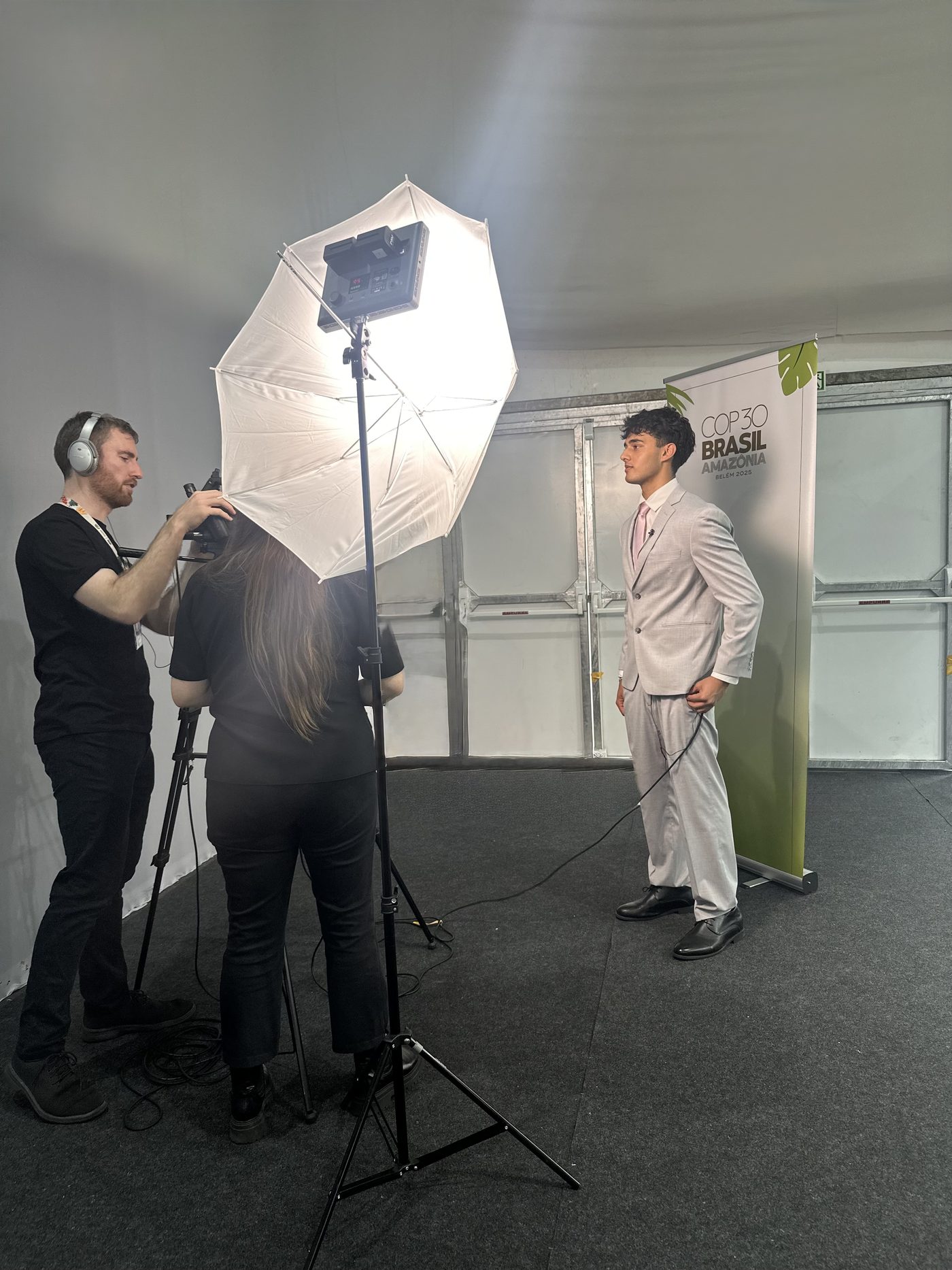 Portrait session at COP30